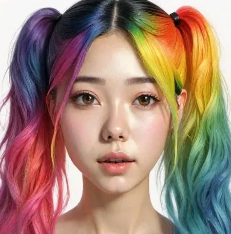 rainbow_twintail_SDXL v1.0