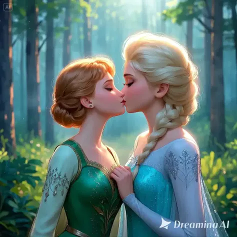 Amor entre duas adolescentes, cheio de paixão 