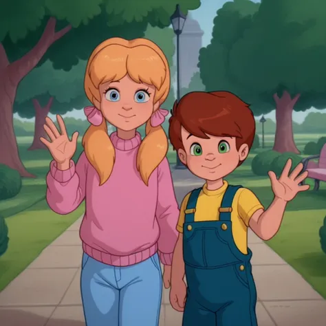 Jason and Kim (The Care Bears Movie) V1