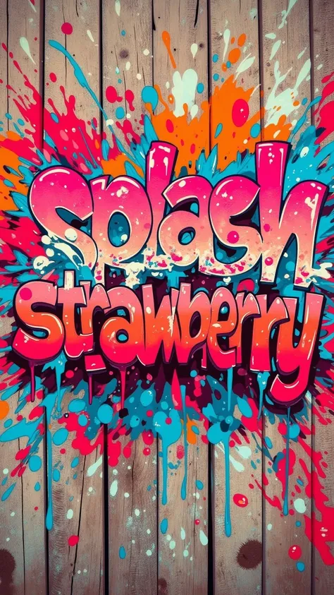 Splash Style Strawberry SDXL