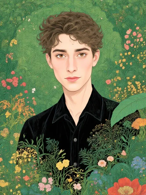 📍Dschungel-Filter im Mucha-Stil📍