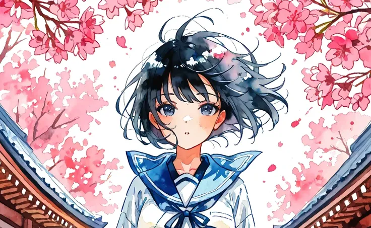最近マイブームの水彩画風のイラストについて