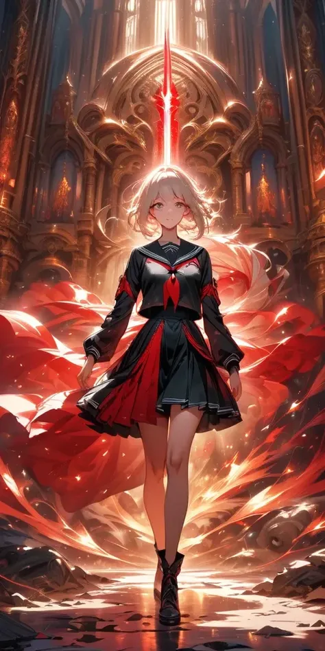 anime art in sinozick - morimee gothic niji style