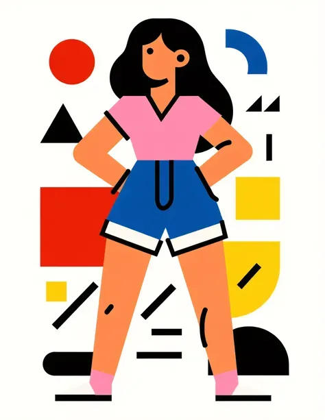 สไตล์การ์ตูนนามธรรม