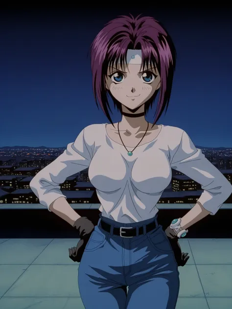 Fuuko Kirisawa (霧沢 風子) - Flame of Recca (Rekka no Honoo) (烈火の炎) Anime