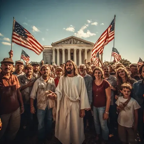 Jesus leads the American people