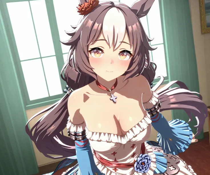 Yamanin Zephyr (Umamusume) in game style 3D ILL-v2 V1