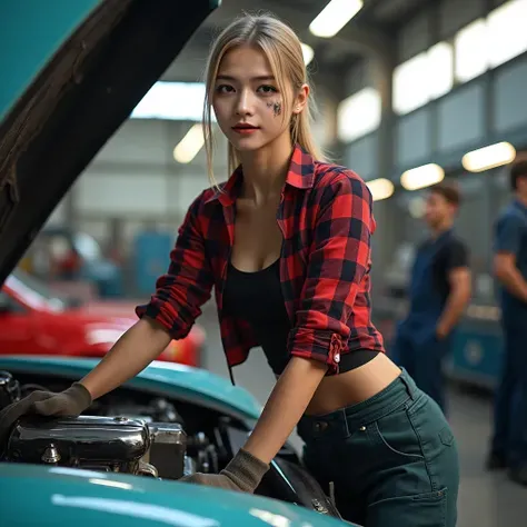 Rotina diária de um mecânico de automóveis