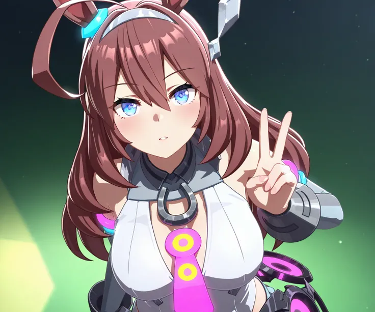 Mihono Bourbon (Umamusume) in game style 3d ILL-v2 V1