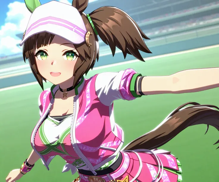 Ines Fujin (Umamusume) in game style 3D ILL-v2 V1