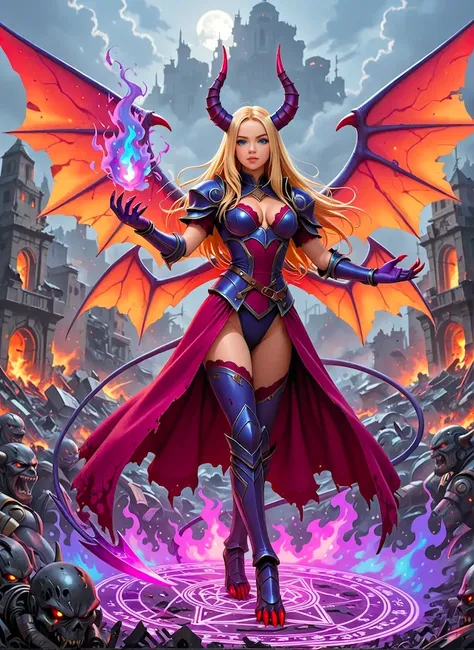 DEMONIC SUMMON v2: Futuristic Style Anime
