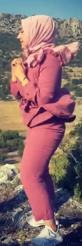 Muscular Hijab Girl Beautiful