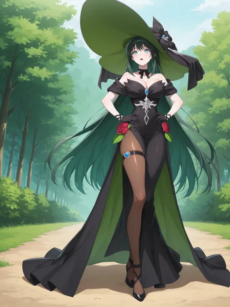 The Witch of the West Elphaba (西の魔女エルファバ) - Monster Super League 1.0
