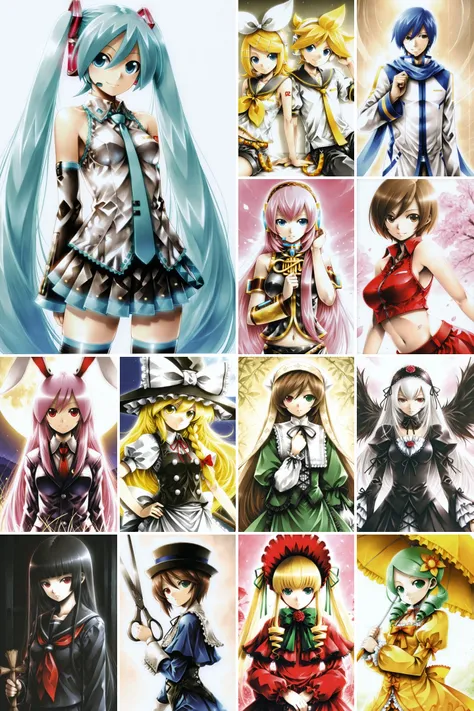 KEI 《Vocaloid》初音未来/初音ミク/Hatsune Miku - Artist Style