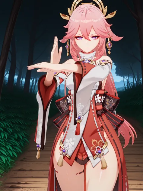 Yae Miko (八重神子) - Genshin Impact (原神) ingame