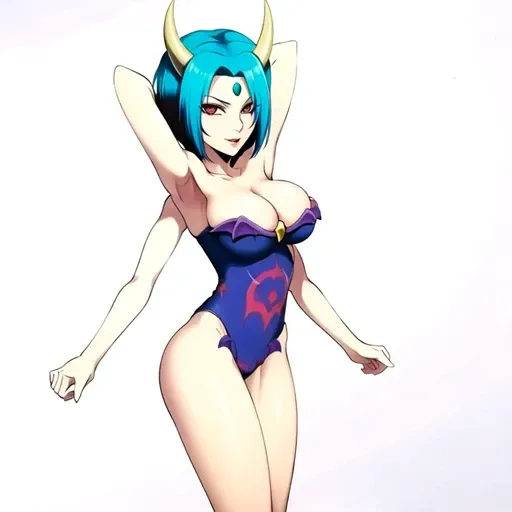 Vishwar Randi and Succubus Knight - yugioh card art v1.1