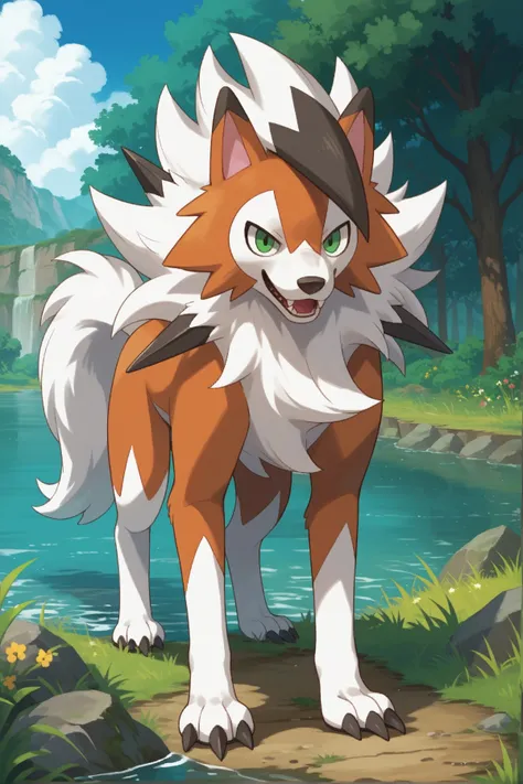 Dusk Lycanroc (pokemon) Pony