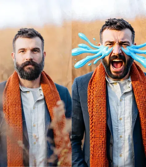 Tiếng khóc buồn cười