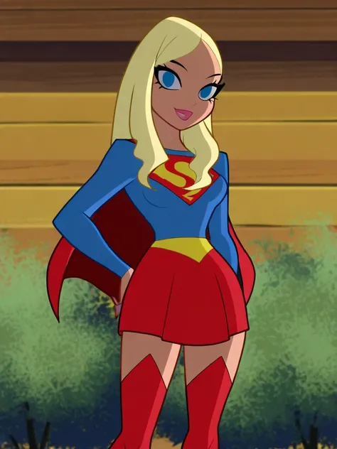 Supergirl - Justice League Action Illustrious