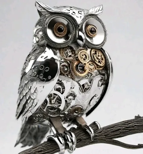 Mechanical Owl_sdxl v1.00