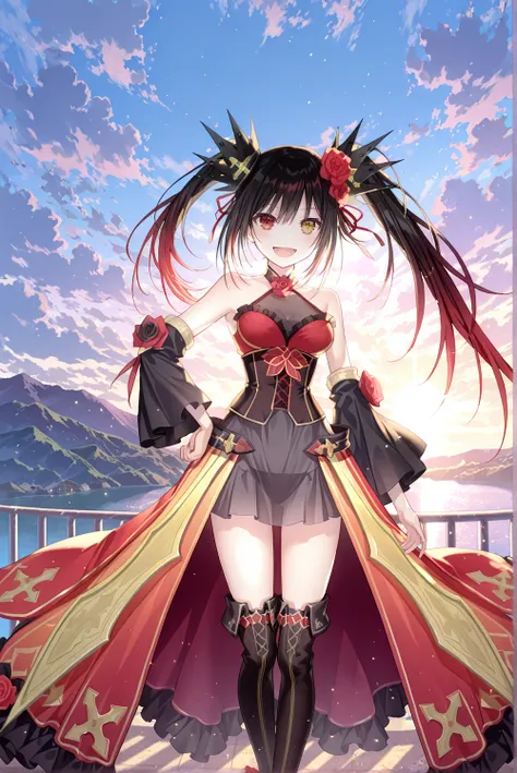 Tokisaki Kurumi - Date a Live (S1.) - Illustrious