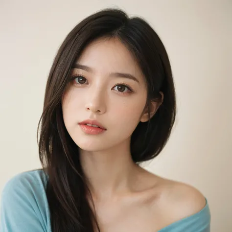 Highly detailed human face