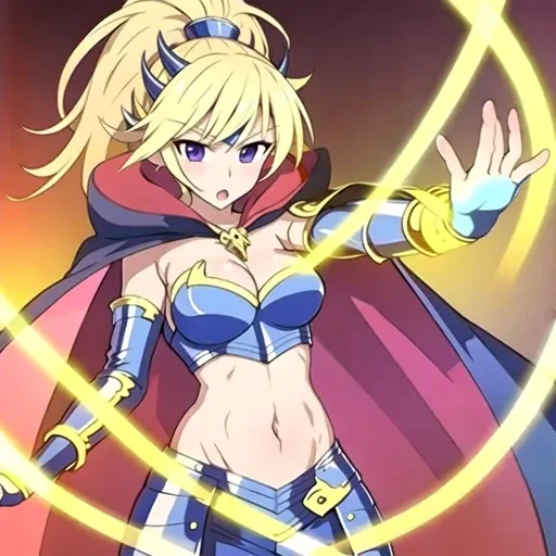 Lady of D. + Queen Dragun Djinn- yugio card art character Q. v.10