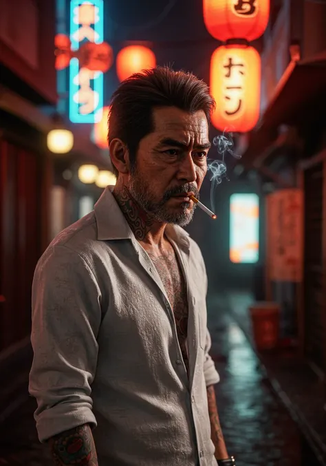 中年の日本人男性 v1
