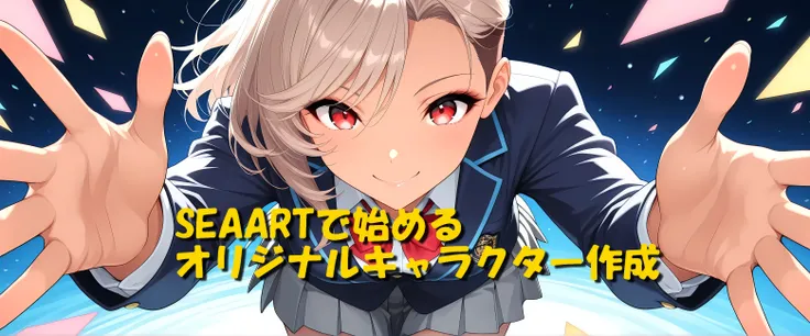 SEAARTで始めるオリジナルキャラクター作成