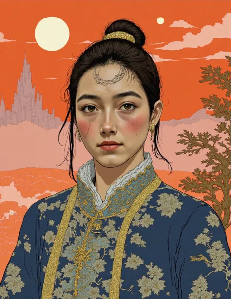 伊万·比利宾的斯拉夫神话风格转绘