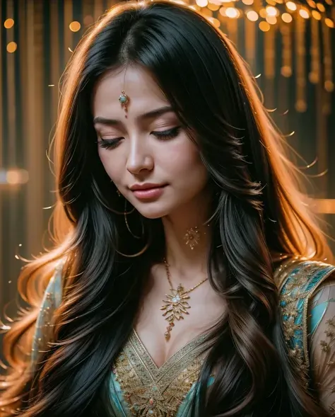 BELEZA REALISTA PERFEITA DA ÍNDIA