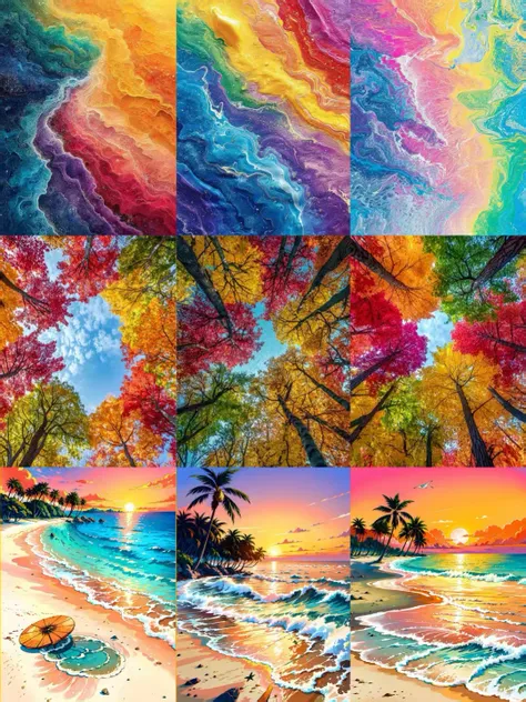 Healing series - a colorful world 1.0