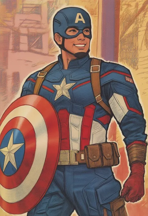 estilo de póster retro