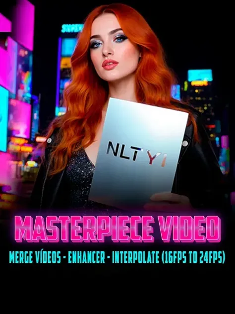 Masterpiece Vídeo - Merge Vídeos - Enhancer - Interpolate (16fps a 24fps)