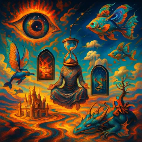 Dalí's Levitation Dream FLUX20-2080