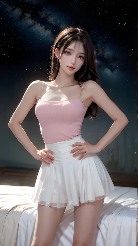 粉白甜心小套裝洋裝 2025_8_16