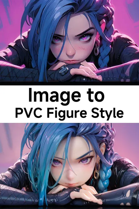 图片转手办风格（Estilo de figura de imagen a PVC）