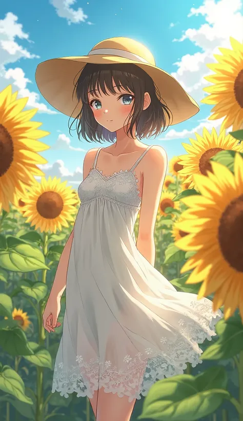 Sunflower Girl V1