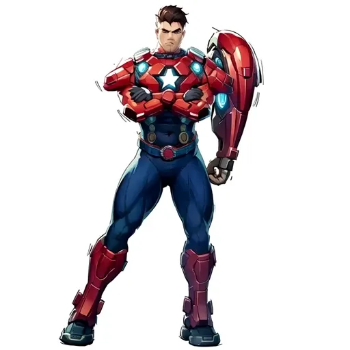 marvel rivals vanguard style v1.0