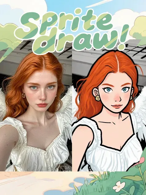 🎨Life Sketch Style_Garden Sprite