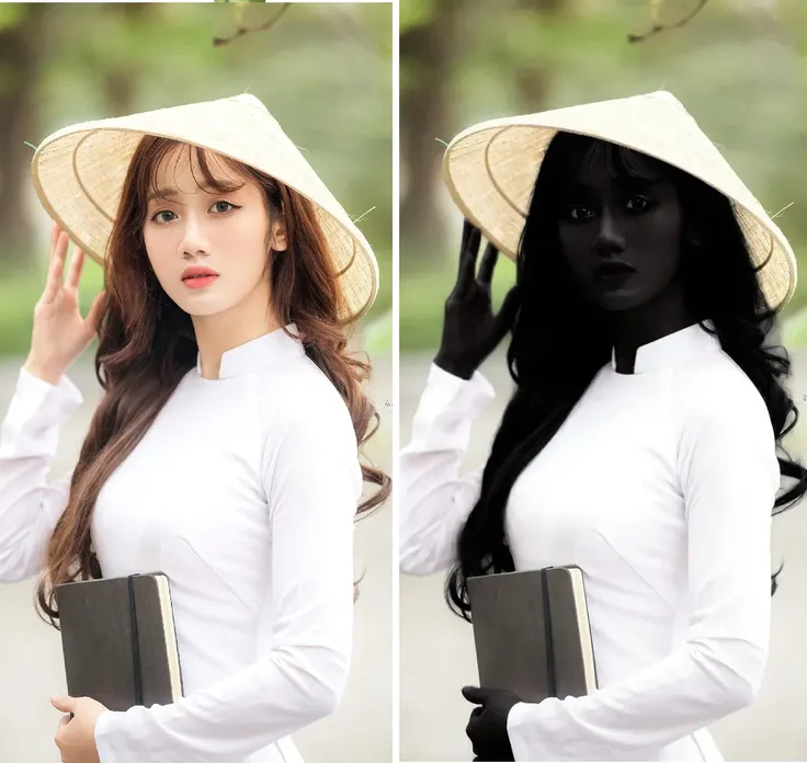 黒人肌AIアプリ