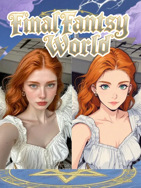 🎮Mundo de fantasía Estilo pintado a mano Mundo final