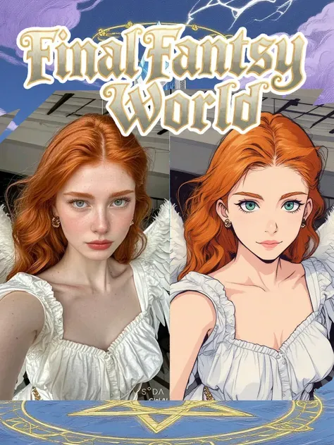 🎮Mondo Fantasy Stile dipinto a mano Mondo finale