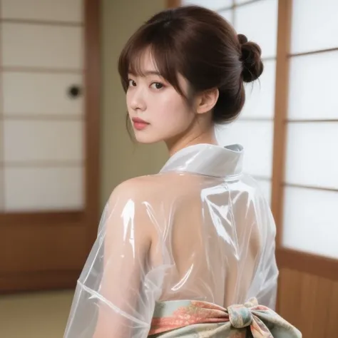 See-through Kimono [transparent] XL 01