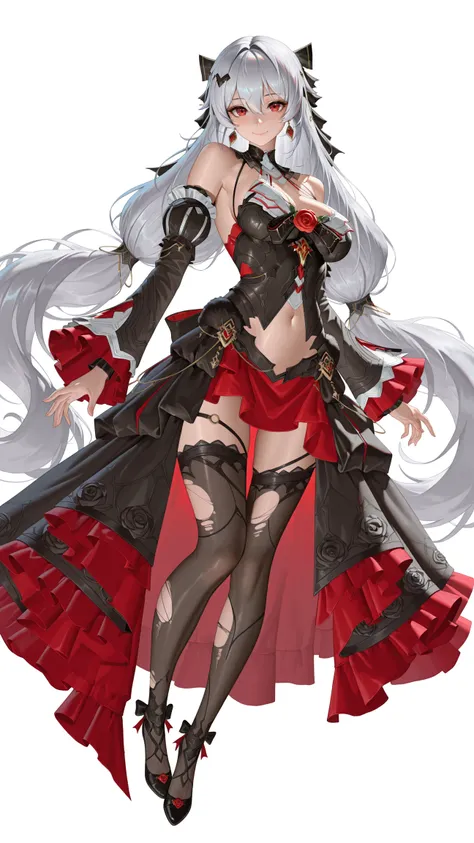 Illustrious XL v0.1-Honkai Impact 3rd-theresa_apocalypse_(lunar_vow_crimson_love) 1.0