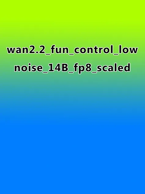 wan2.2_fun_control_14B_fp8_scaled high_noise