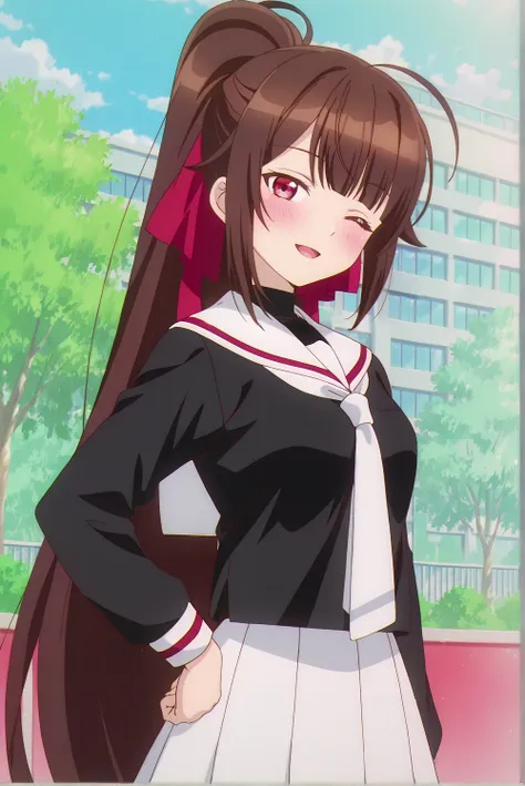 Tomoeda School Uniform - Cardcaptor Sakura - Illustrious v1