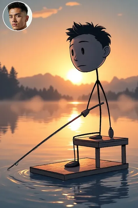 Stickman's daily life