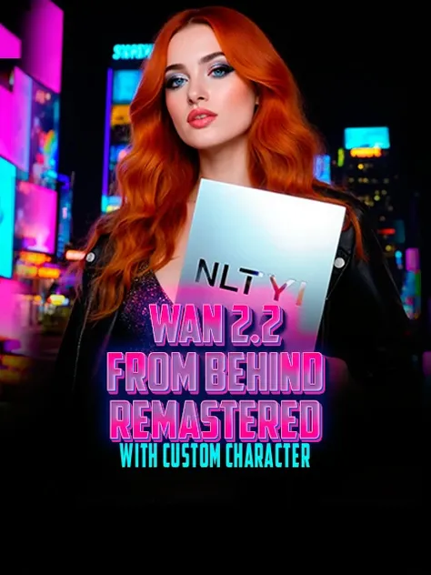 (yeniden düzenlenmiş) WAN 2.2 ARKADAN VİDEO YAPIMCISI - Aksiyon Animasyonu (img2vid)