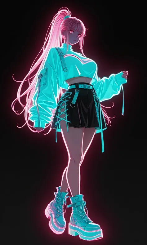 Neon Art / Silhouette (Illustrious XL)